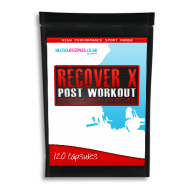 Recover-X post workout supplement - 120 capsules - D-Ribose, HMB, Tri-Creatine Malate, L-Glutamine