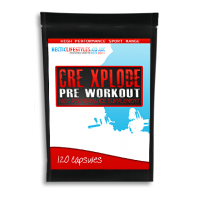 Cre-Xplode pre workout 120 capsules - with Creatine, AAKG, Beta Alanine, BCAA 