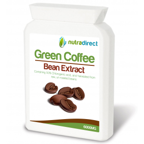 Green Coffee Bean Extract 6000mg - 90 Capsules (Tubbed)