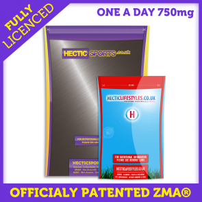 ZMA® 750mg Officially Licenced - One a day capsules with Bioperine® (60 Capsules)